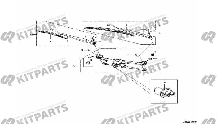 Мотор стеклоочистителя Lifan