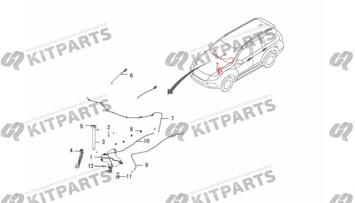 Омыватель ветрового стекла Haval H9