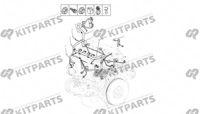 ENGINE WIRE HARNESS Geely