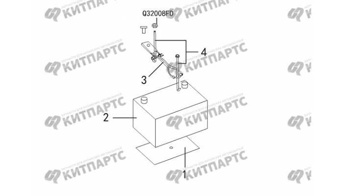 Аккумулятор Great Wall Hover H3 New